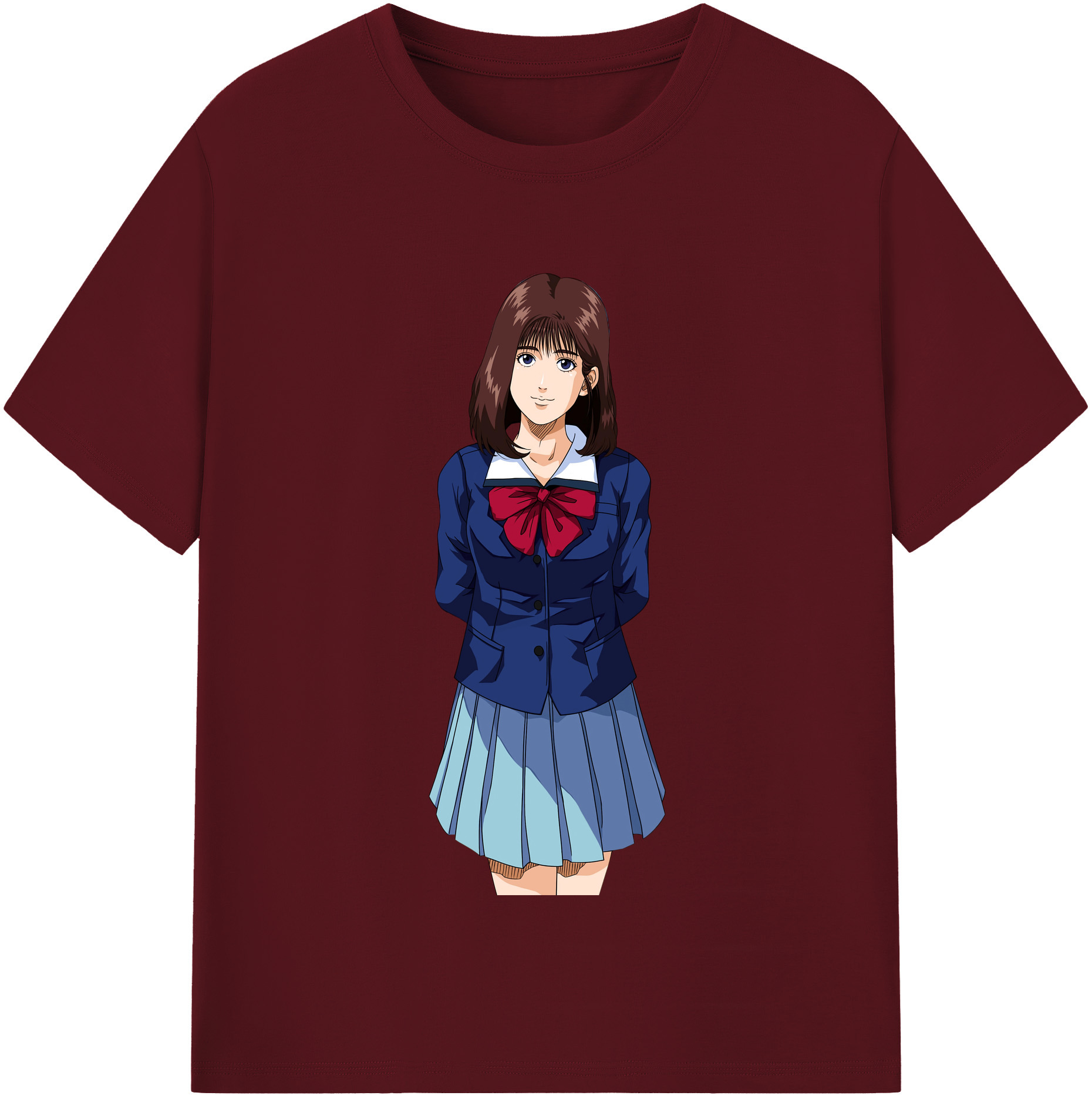SLAM DUNK／スラムダンク 綿100％半袖Tシャツ（フロントプリント）